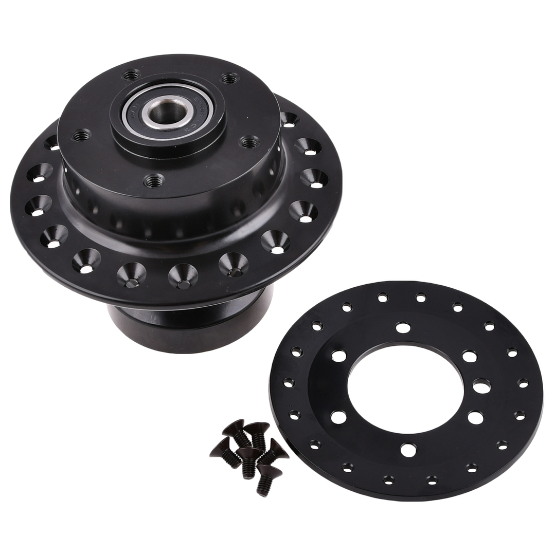 Piasta koła przód czarna Simson DPR Performance