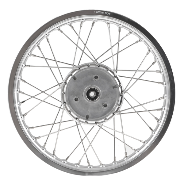 Koło jezdne 1,60x16 Simson S50/51 aluminiowa obręcz szprychy inox Delux