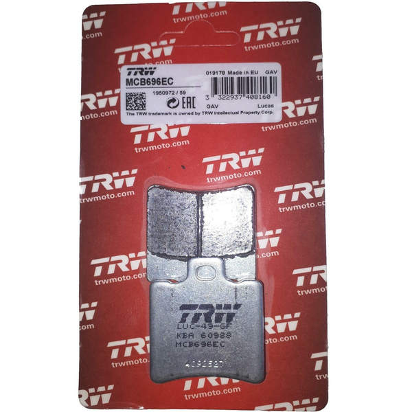 TRW klocki hamulcowe KH193 Aprilia Suzuki Honda MBK