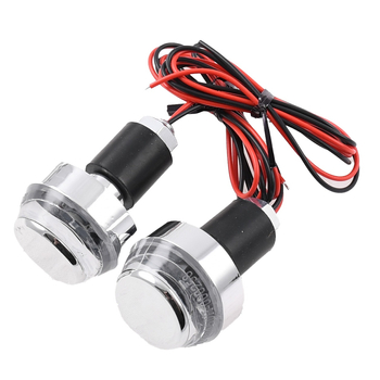 Kierunkowskazy Led wciskane w kierownicę chrom Racing Force