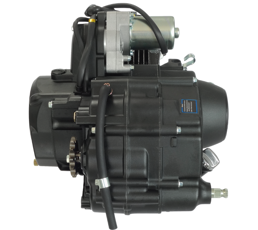 Silnik Moretti 50cc motorower czarny 139FMB