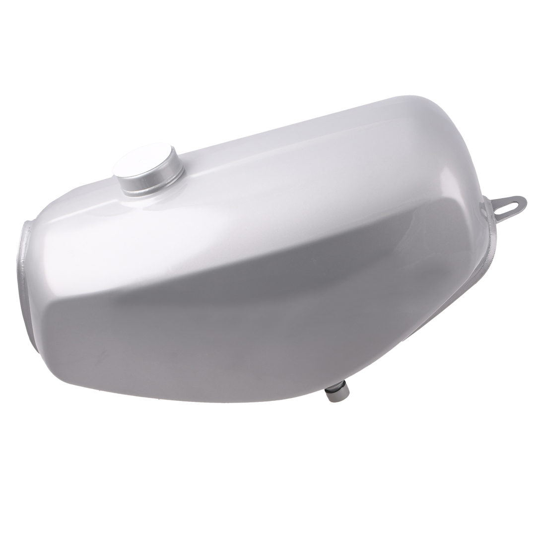 Zbiornik paliwa pokrywy boczne srebrny Simson S51 S60 S70 DPR Classic