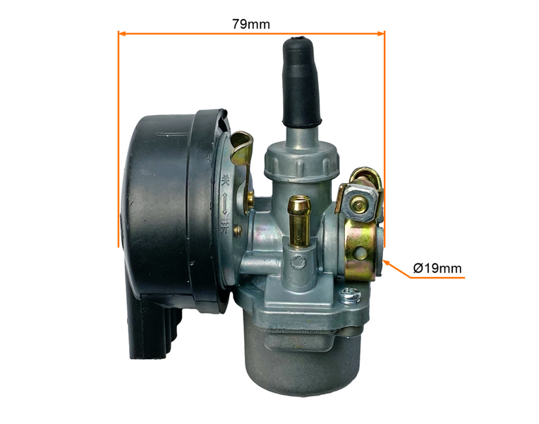 Gaźnik PZ14JD 2T 80cc do silników rowerowych 