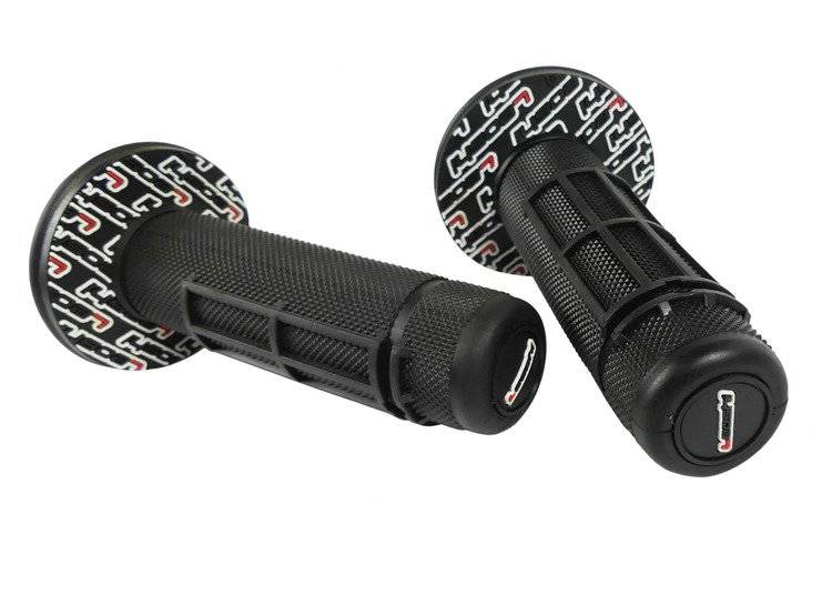 Manetki kierownicy gumowe leoshi 22mm cross enduro