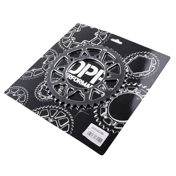 Zębatka tył 42z 420 aluminiowa czarna V2 Simson S53 DPR Performance