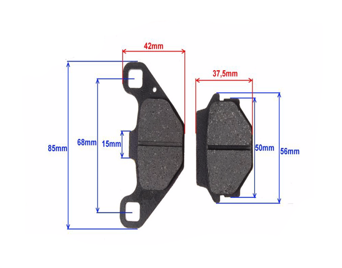Klocki hamulcowe fa67 kawasaki suzuki shineray