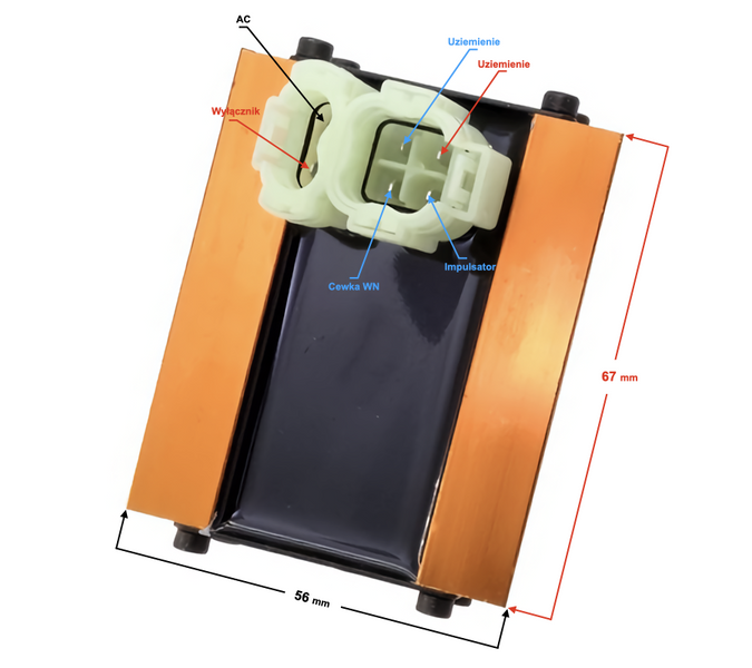 Moduł zapłonowy do skutera Barton Huragan 5 4T tuning GY6