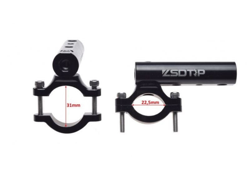 Uchwyt uniwersalny na kierownicę gmole cnc komplet