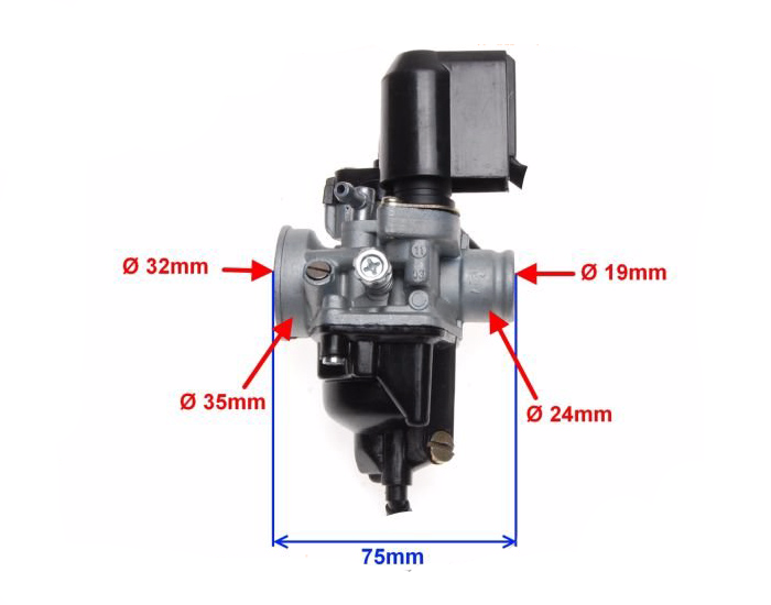 Gaźnik phva 17 linka aprilia gilera derbi piaggio 