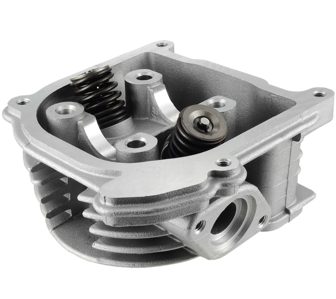 Cylinder głowica 80cc wałek tłok uszczelki popychacz GY6 skuter Barton Zipp