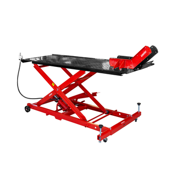 Biketec warsztatowy podnośnik pneumatyczno hydrauliczny do motocykli