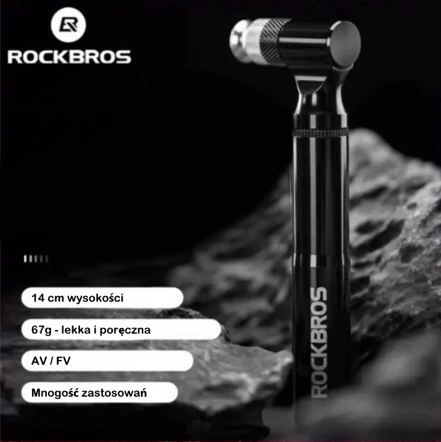 ROCKBROS Pompka rowerowa mała (JG-PB-11) 130PSI