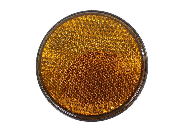 Odblask pomarańczowy przyczepka skuter motocykl
