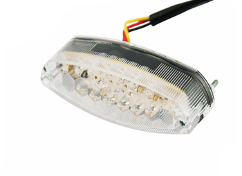 Lampa tył 21 led trapez e11 12v enduro street