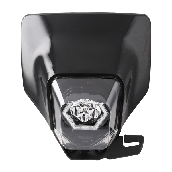 Owiewka uniwersalna Led V3 czarna Racing Force