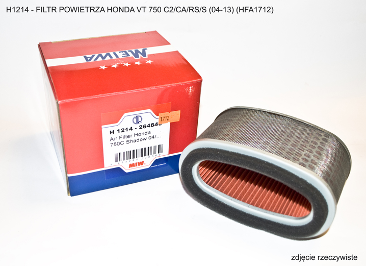 MIW Meiwa filtr powietrza Honda VT 750 C2/CA/RS/S 04-20 (HFA1712)