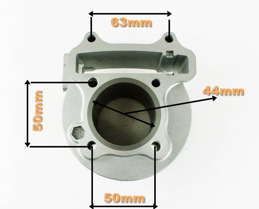 Cylinder 60ccm 4T gy6 139qmb skuter quest romet