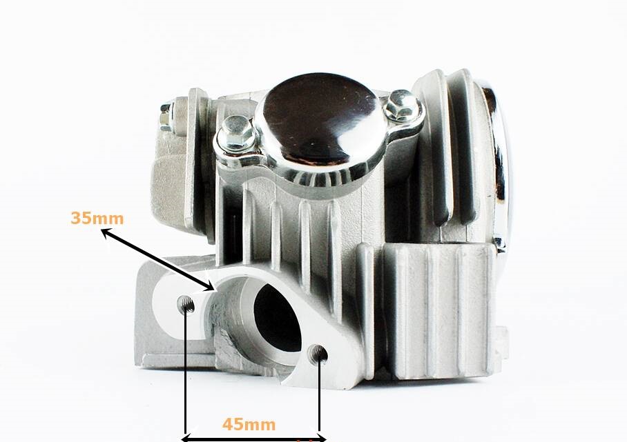 Głowica chiński quad atv 125cc Router XL XM XS Zipp 54mm z wałkiem zaworami