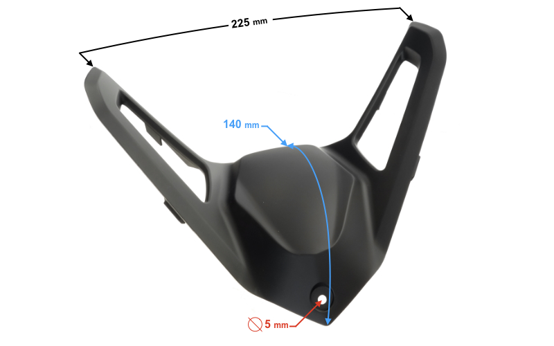 Obudowa kierownicy nakładka do skutera Barton B-Max