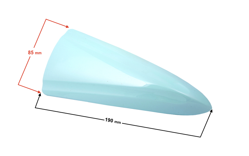 Obudowa dekor błotnika przedniego do skutera Barton Primo