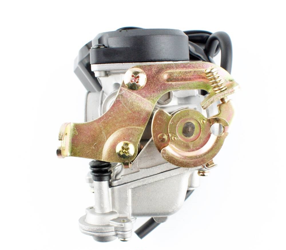 Gaźnik 4T GY6 80cc pompka + plastikowa pokrywka