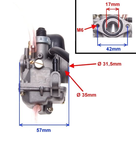 Gaźnik minkui kpl suzuki katana aprilia sr