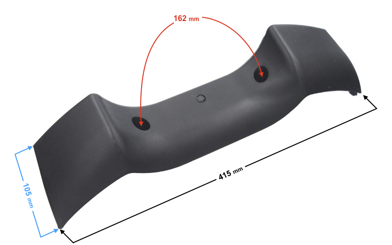 Obudowa przednia dolna do skutera Barton Tres