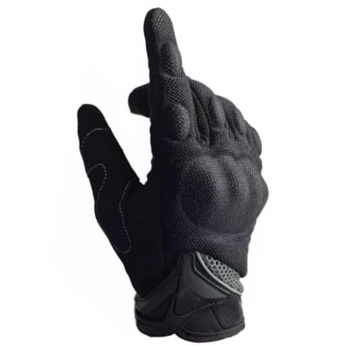 Rękawice motocyklowe letnie czarne Suomy