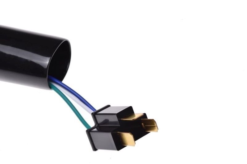 Lampa przednia 5-1/2 cala h4 12v chopper drag star