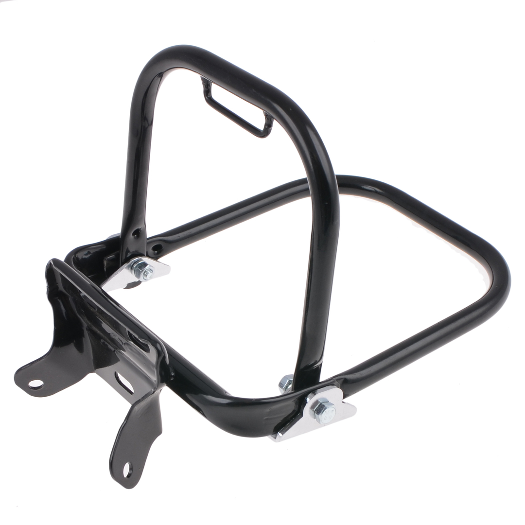 Bagażnik + uchwyt błotnika czarny Simson DPR Classic