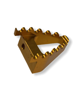 Końcówka dźwigni hamulca tylnego złota CNC pitbike MRF 120 140 SM 160 SM-R