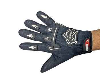 Rękawice motocyklowe czarne Cross Quad Atv