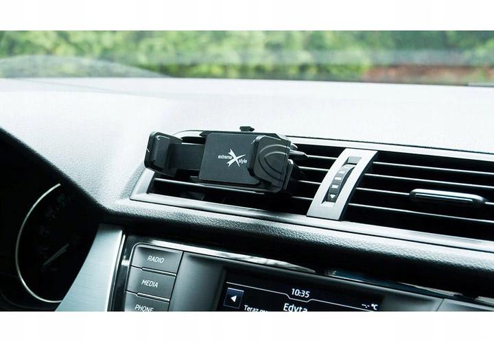 Uchwyt samochodowy na telefon kratka regulowany