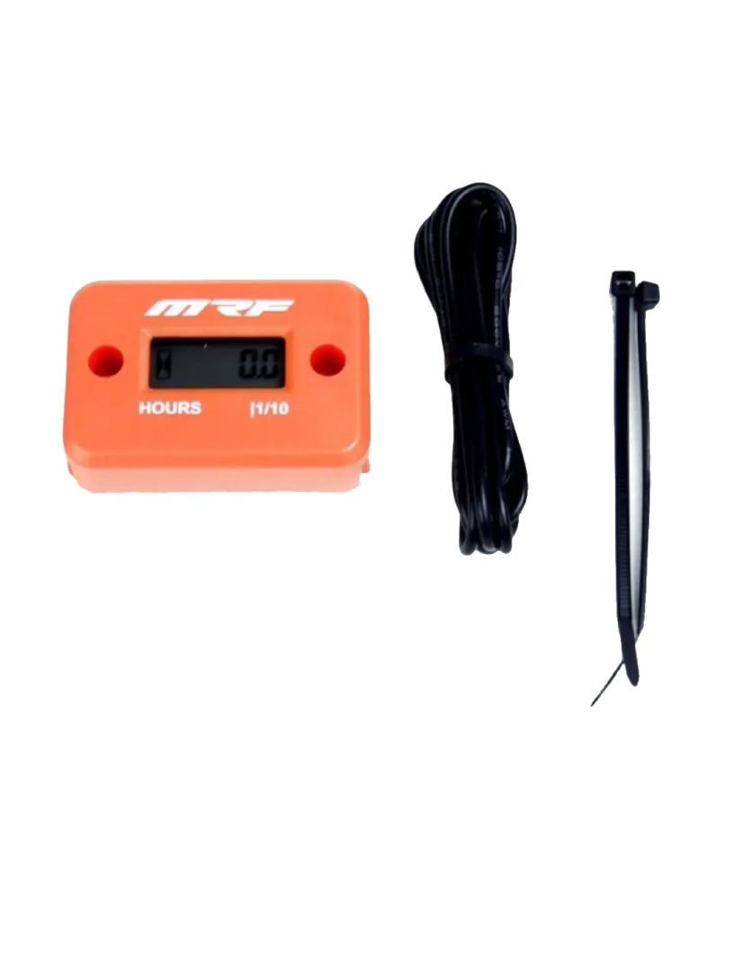 Licznik motogodzin pomarańczowy cross pitbike MRF Kayo Pitgang RXF YCF