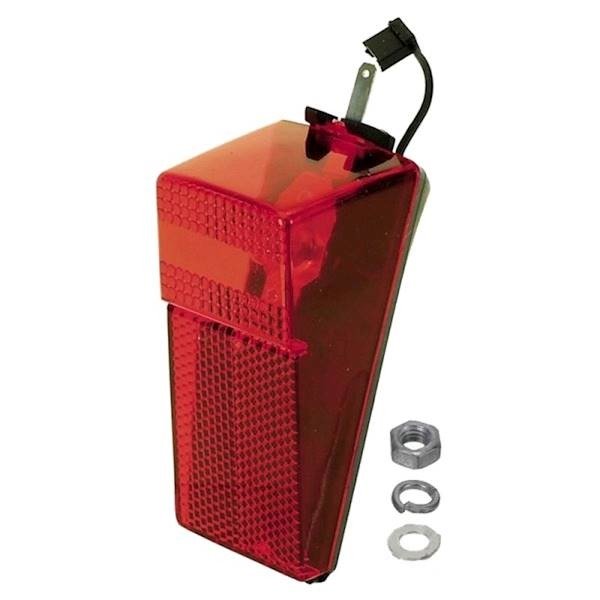 Lampa rowerowa na błotnik tył tylna na dynamo