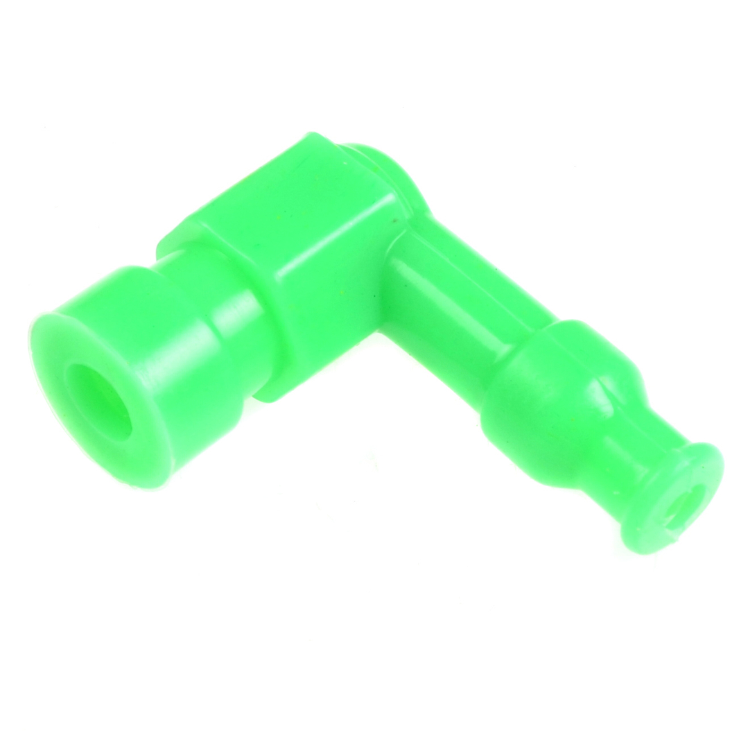 Fajka świecy zapłonowej silikonowa zielona Racing