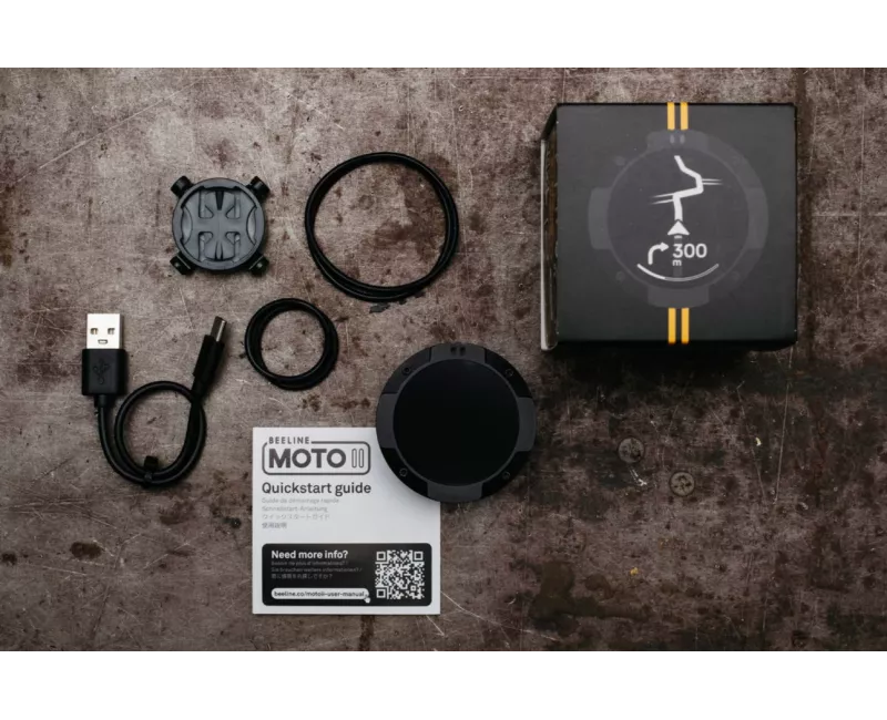 Nawigacja motocyklowa kompas Beeline Moto II Metl Gun bluetooth IP67