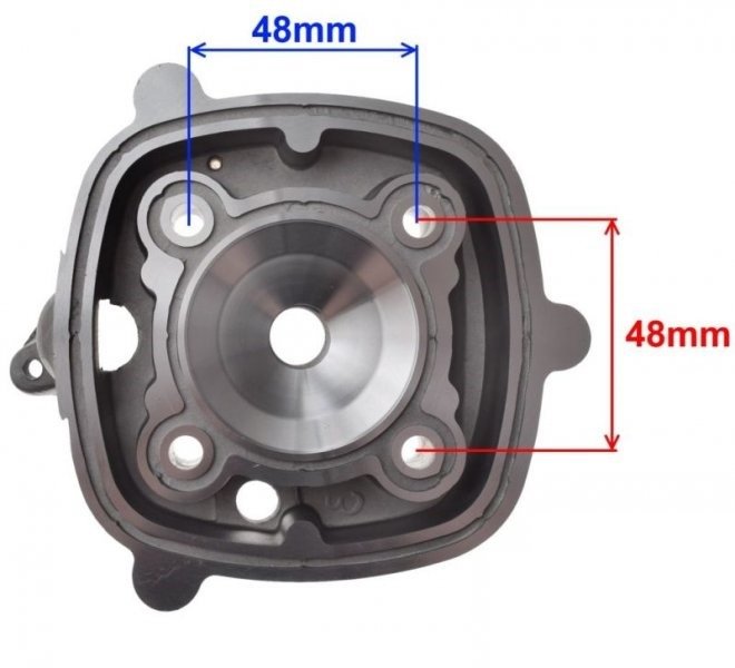 Głowica cylindra 70 cc 2t woda lc