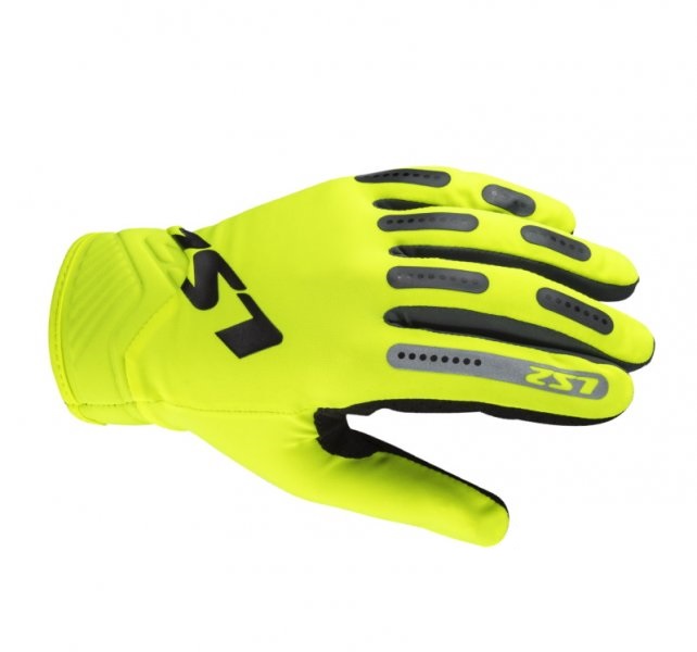 Rękawice LS2 Bend Man H-V Yellow Grey