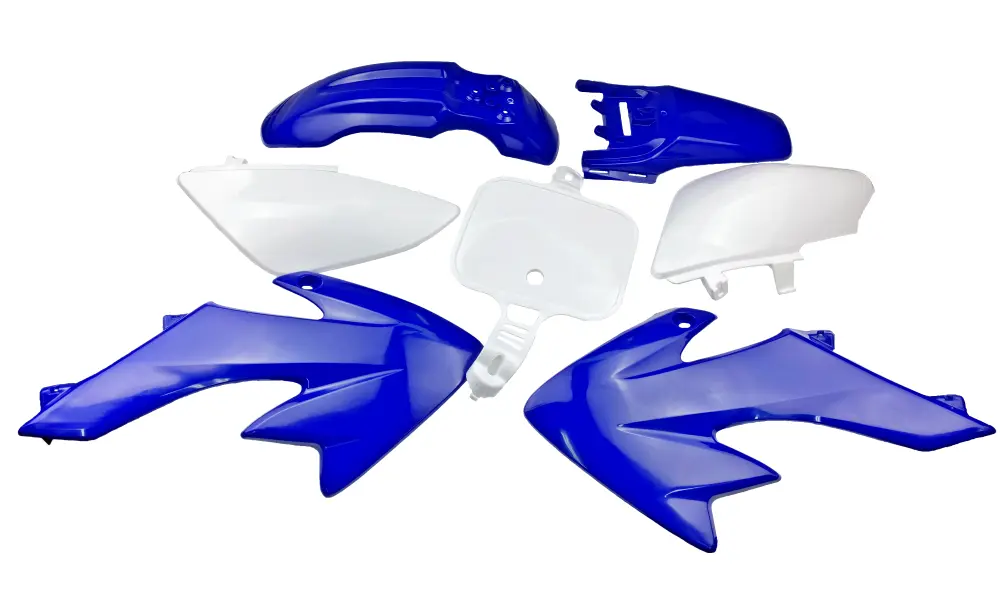 Plastiki owiewki komplet niebieskie pocket bike mini cross MRF pitbike