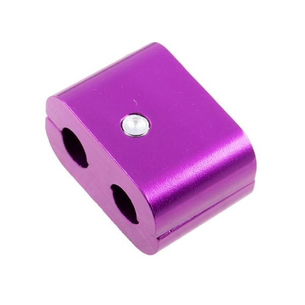 Łącznik linek uniwersalny aluminiowy cnc fioletowy Racing Force