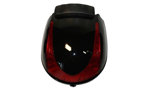 Kufer motocyklowy z oparciem