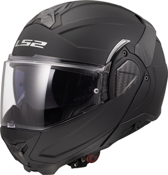Kask szczękowy LS2 FF910 Advant II Solid Matt Black homologacja ECE 22.06