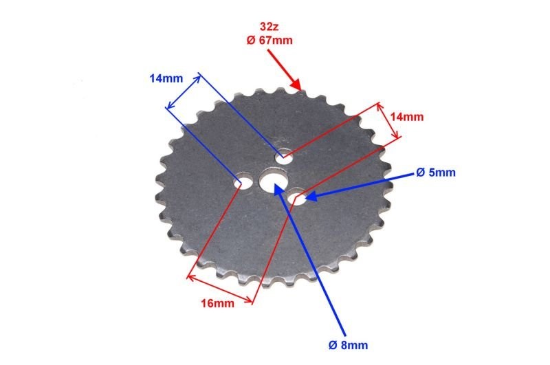 Koło wałka rozrządu do głowicy AY35234