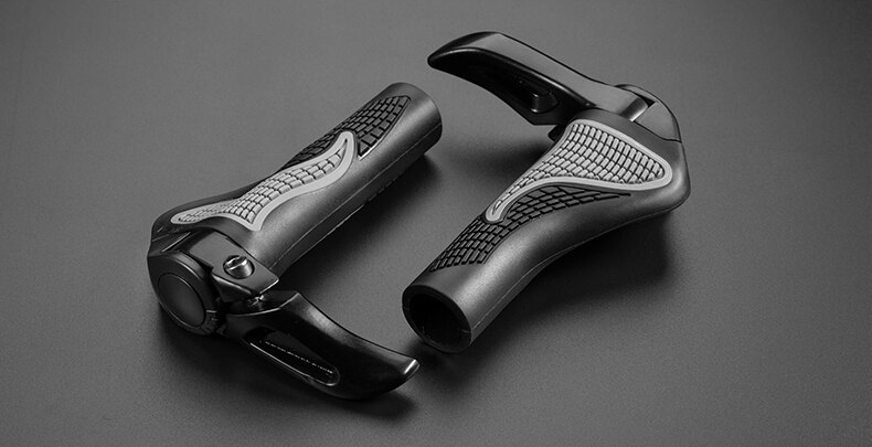 ROCKBROS Manetki rowerowe z rogami czarne (BT1008B)