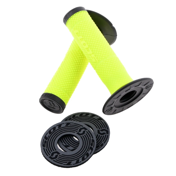 Guma manetki Scott SX II czarno żółte fluo komplet