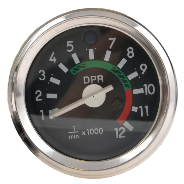 Obrotomierz 12000 RPM 60mm 12V podświetlenie kontrolka Simson S51 S70 DPR