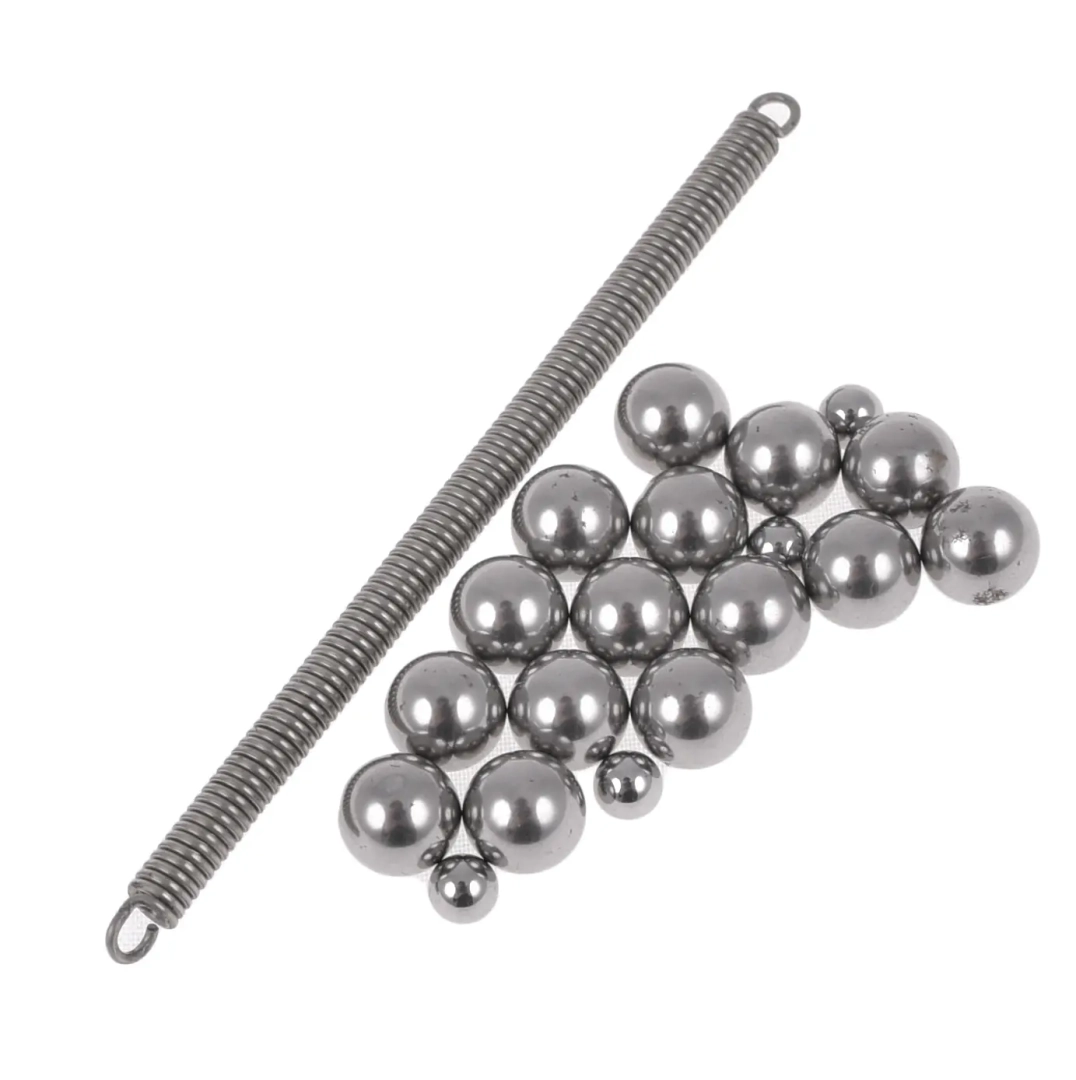 Sprężyna + kulki wałka zdawczego motorowery Simson 5 biegów komplet