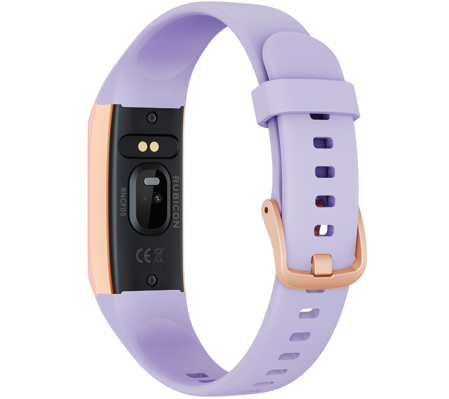 Smartwatch zegarek damski Rubicon RNCF05 fioletowy