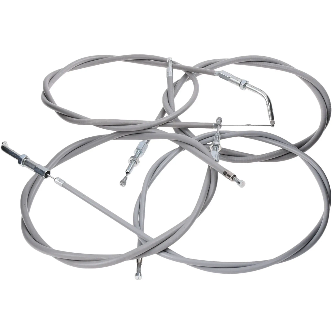 Linka gazu sprzęgła hamulca biegów Romet Komar szare